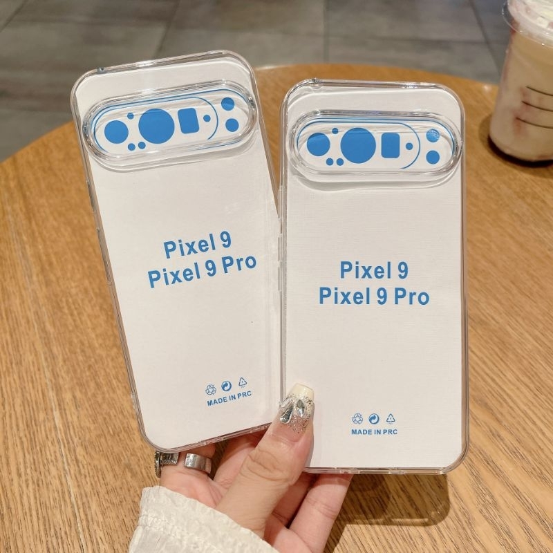 เคสซิลิโคนใสสําหรับ google pixel 9/pixel 9 pro/pixel 9 pro XL