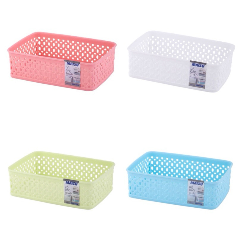 Matsu Duy Tan ตะกร้าสานต่ํา 3 ขนาด 1T4/1T8/2T6