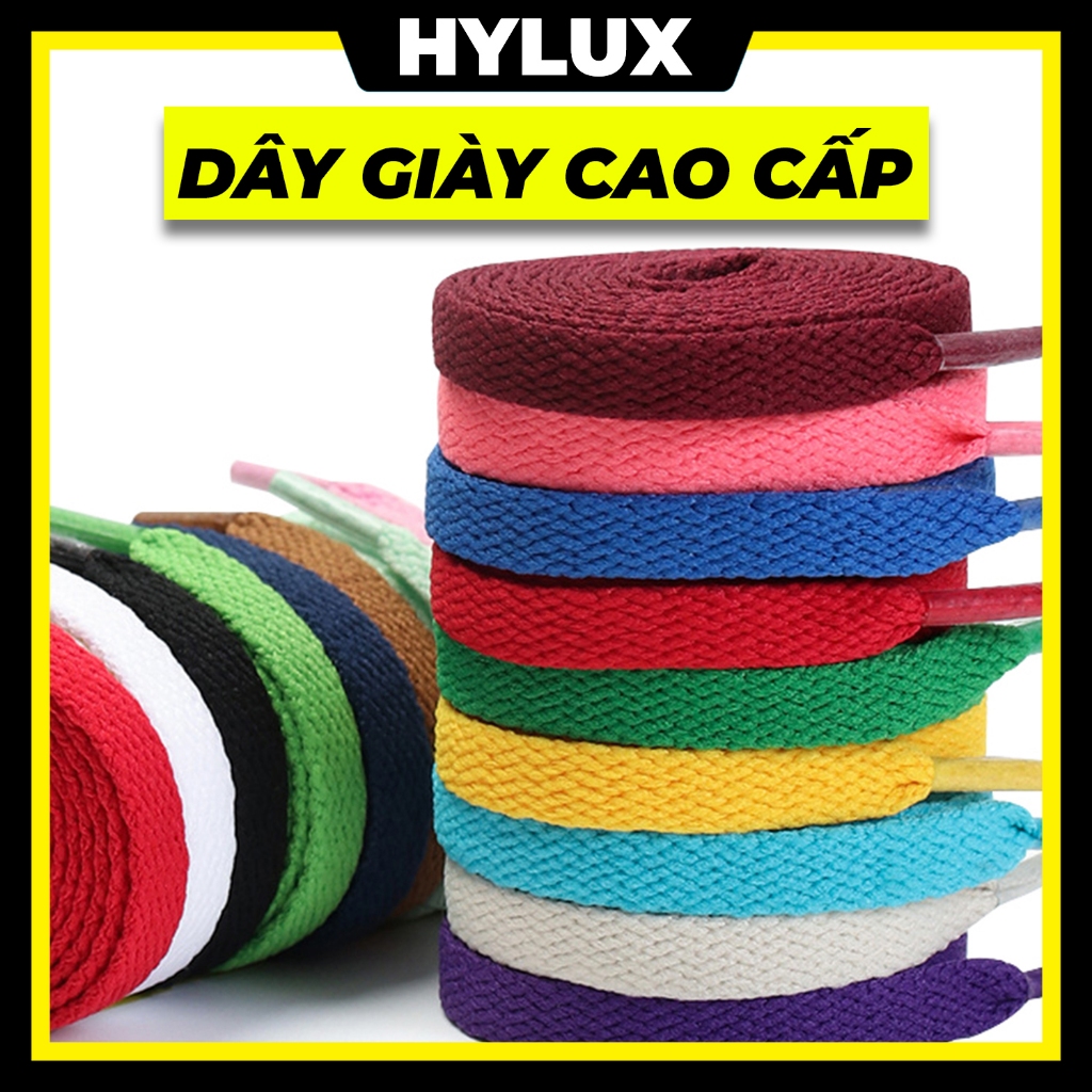 เชือกผูกรองเท้าแบบแบนหนาคุณภาพสูง 30 สี จานสี - เชือกผูกรองเท้า ไฮลักซ์