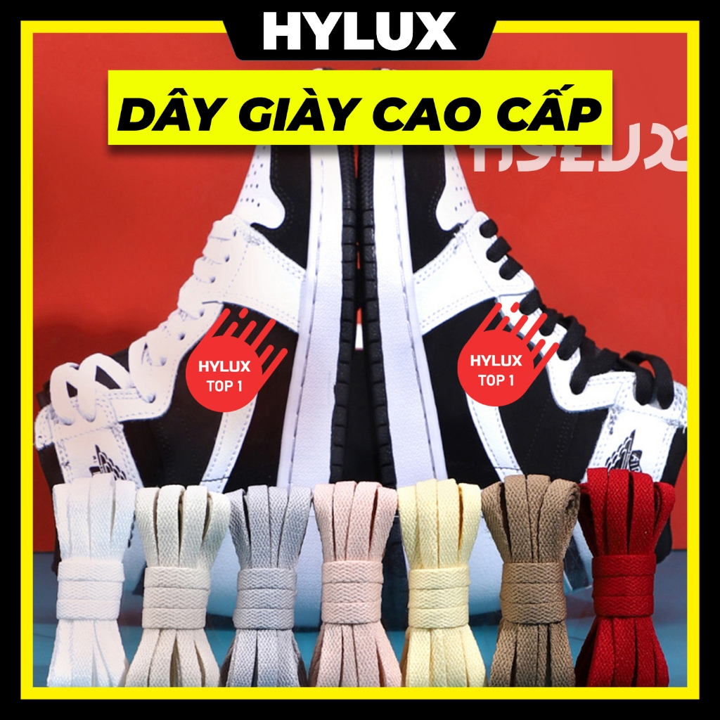 เชือกผูกรองเท้าแบบแบนหนาคุณภาพสูง 30 สี จานสี - เชือกผูกรองเท้า ไฮลักซ์