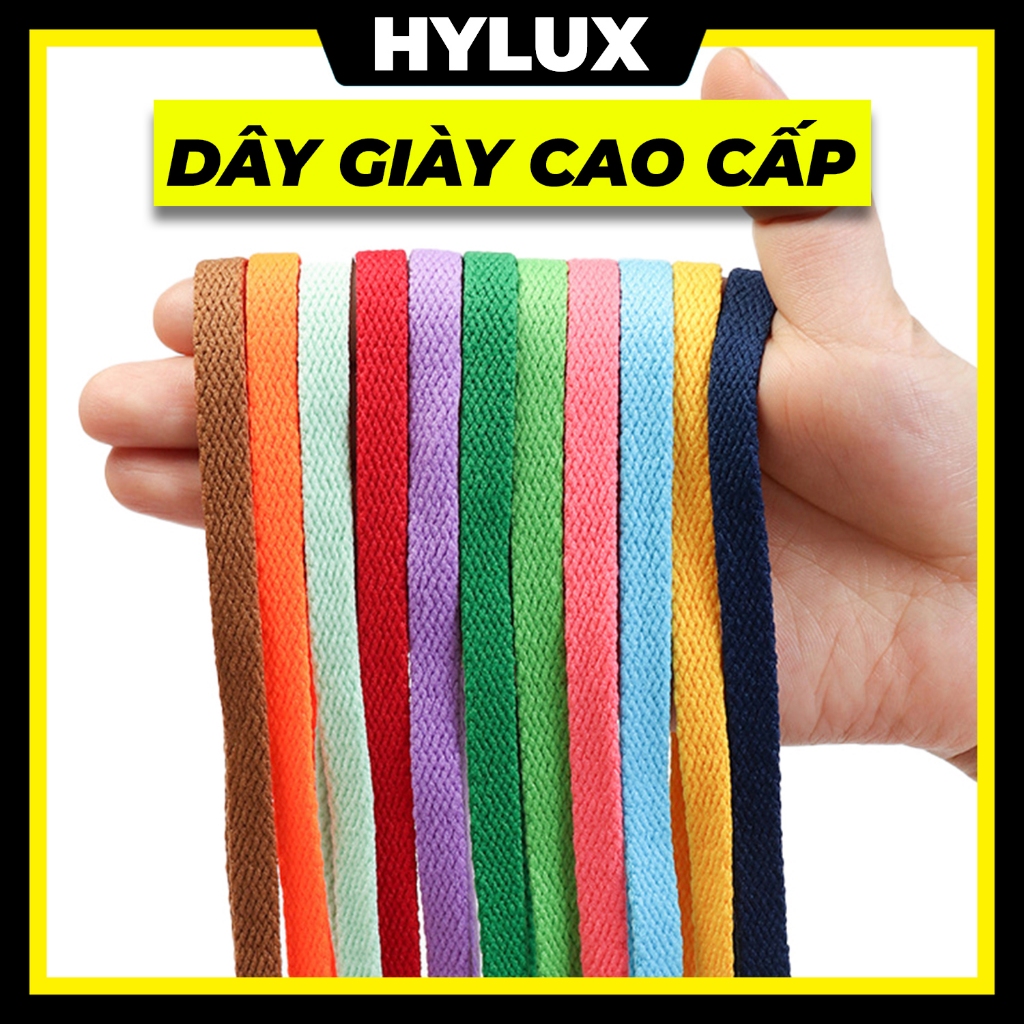 เชือกผูกรองเท้าแบบแบนหนาคุณภาพสูง 30 สี จานสี - เชือกผูกรองเท้า ไฮลักซ์