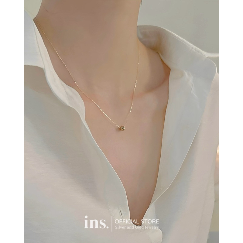 สร้อยคอเงิน INS พร้อมชาร์มบอล MINIBALL [SP127]
