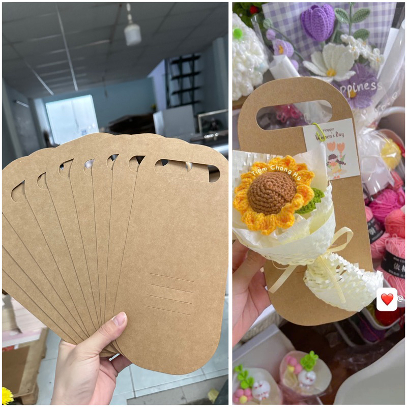 แพ็ค50ปกกระดาษดอกไม้ใช้เป็นของขวัญและของตกแต่งสําหรับวันหยุด8มีนาคม20เดือนพฤศจิกายน20วันเกิด(ไม่รวมดอกไม้)