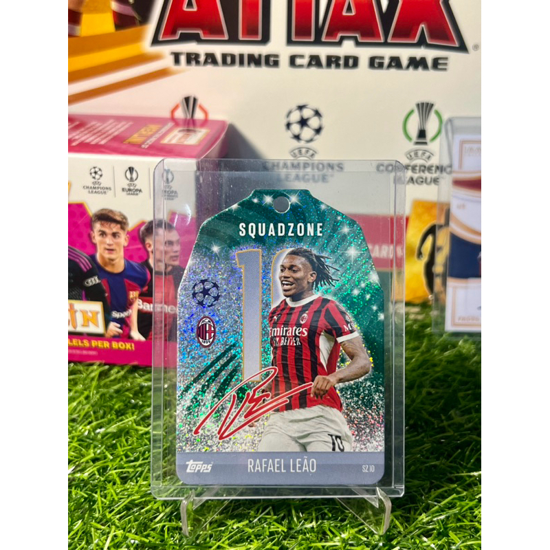 Rafael Leao Calendar Squadzone Topps Match Attax UCL 2024/25 การ์ดฟุตบอล