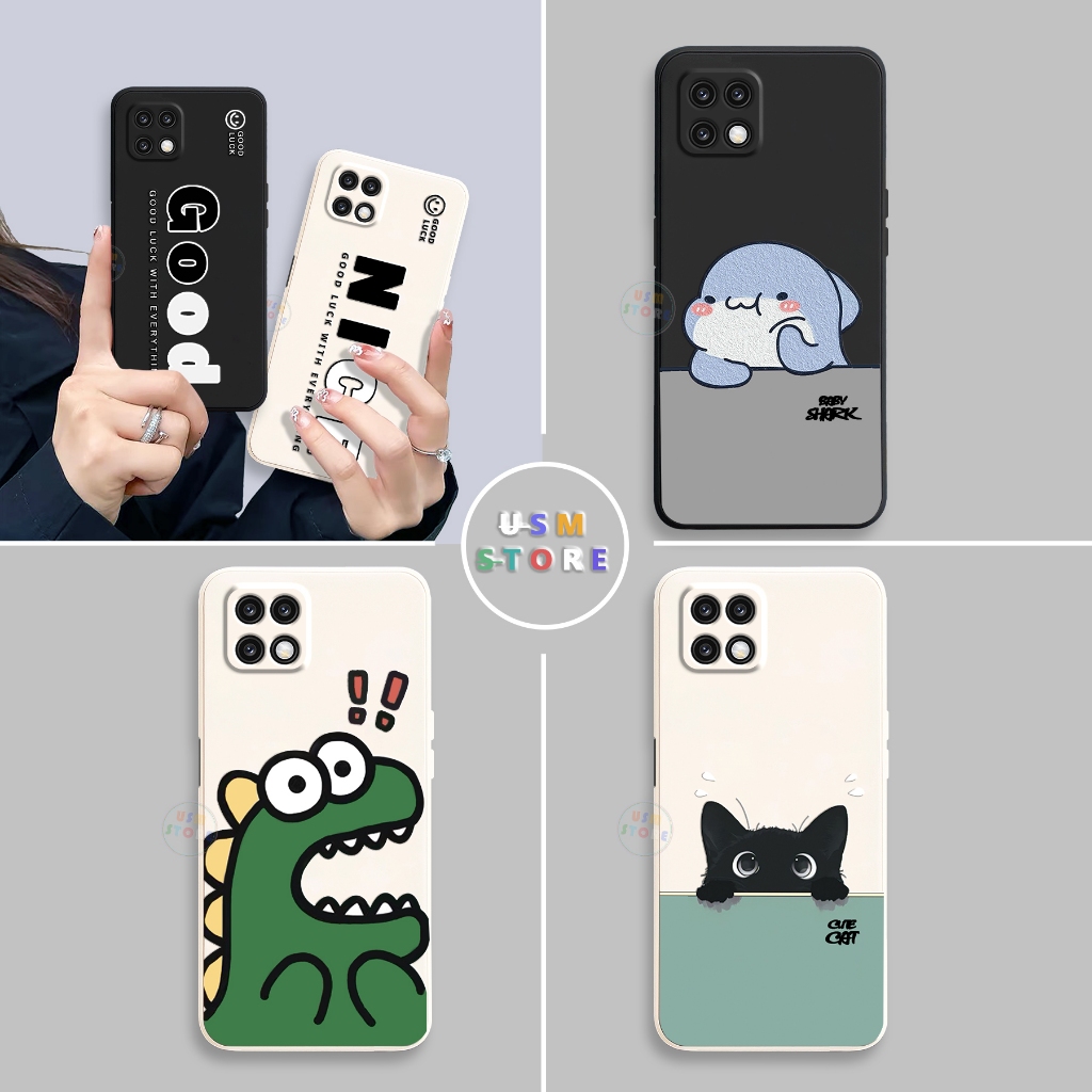 เคส Oppo A72 5G / A73-5G / A53-5G ซิลิโคนยืดหยุ่น กันกระแทก GOOD NICE นูน