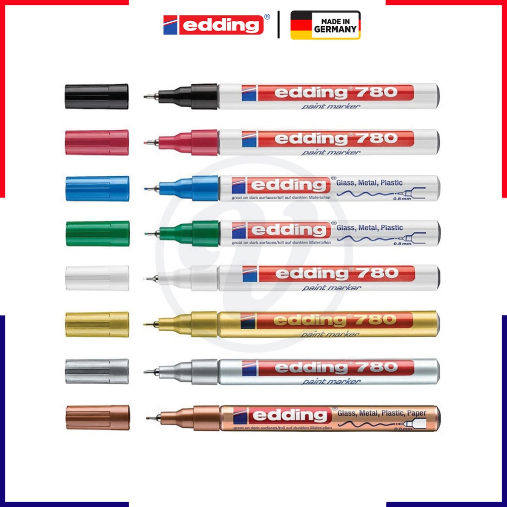 Edding 780 Paint Marker - ปลายปากกาเข็ม 0.8 มม