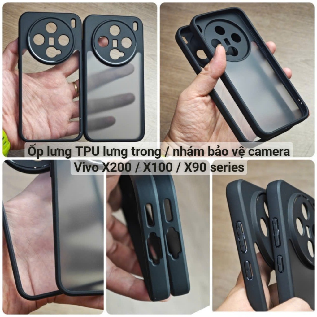 Vivo X200 Pro mini X100 Ultra X100s X90 Plus case XUNND clear/matte back TPU case
