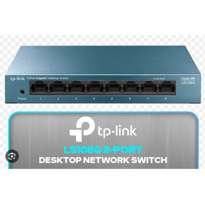 Tplink LS108G Gigabit 8-Port Switch Network Switch Metal Case สินค้าของแท้