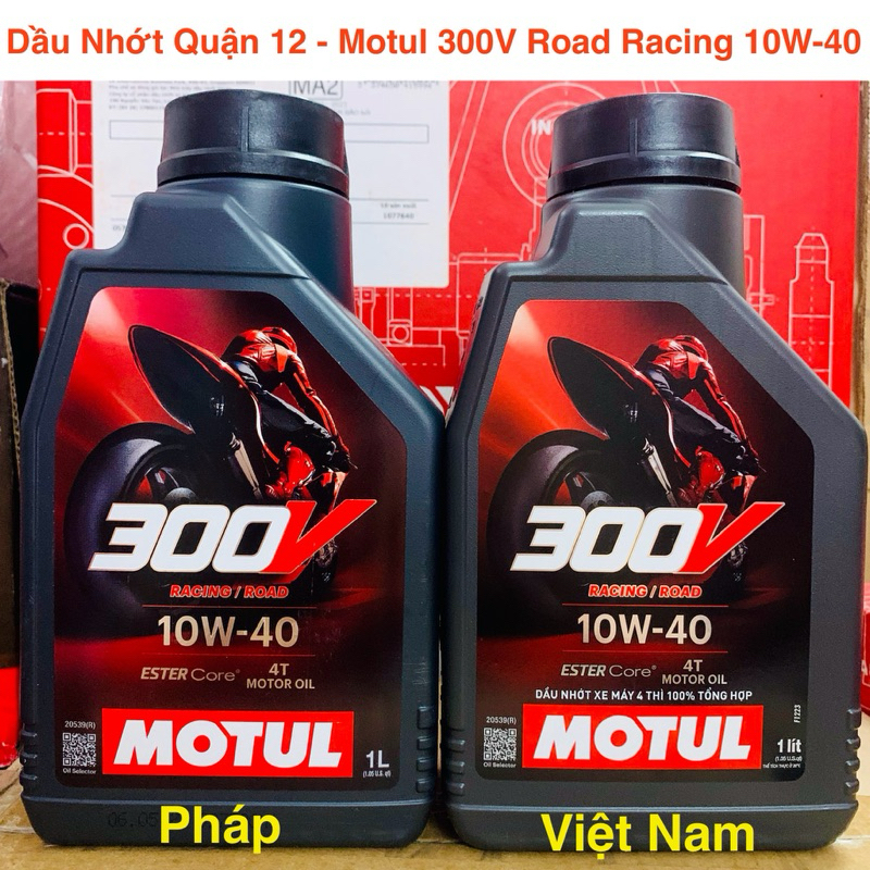 MOTUL Vietnam - Motul 300V Factory Line Road Racing 10W-40 Oil Made in Motul Vietnam