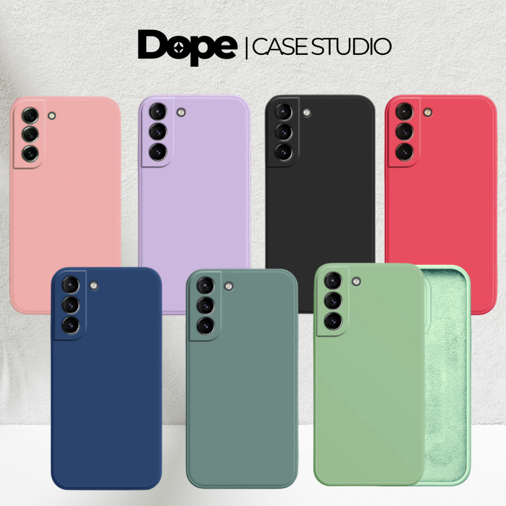 เคส Samsung Galaxy S21 S21+ S21 Ultra S21 FE S22 S22 Plus S22 Ultra S22 FE พร้อมขอบสี่เหลี่ยมป้องกัน