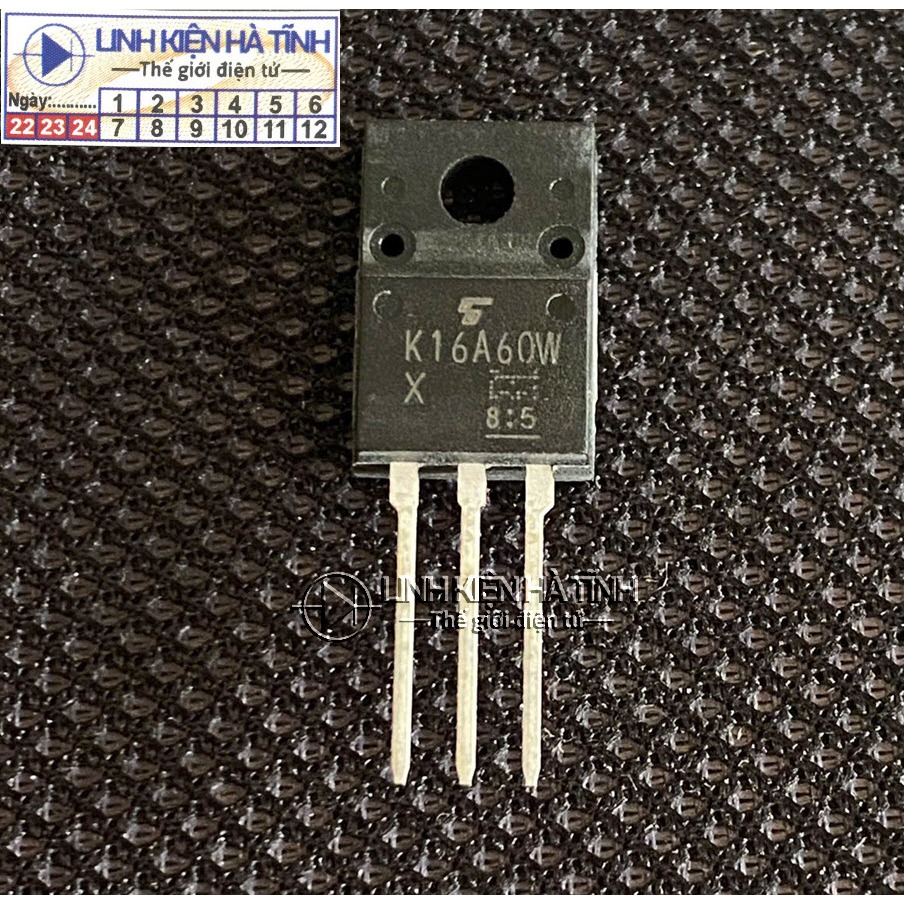 2 ใหม่ N-CHANNEL K16A60W 16A60 K16A60 16A 600V MOSFETs