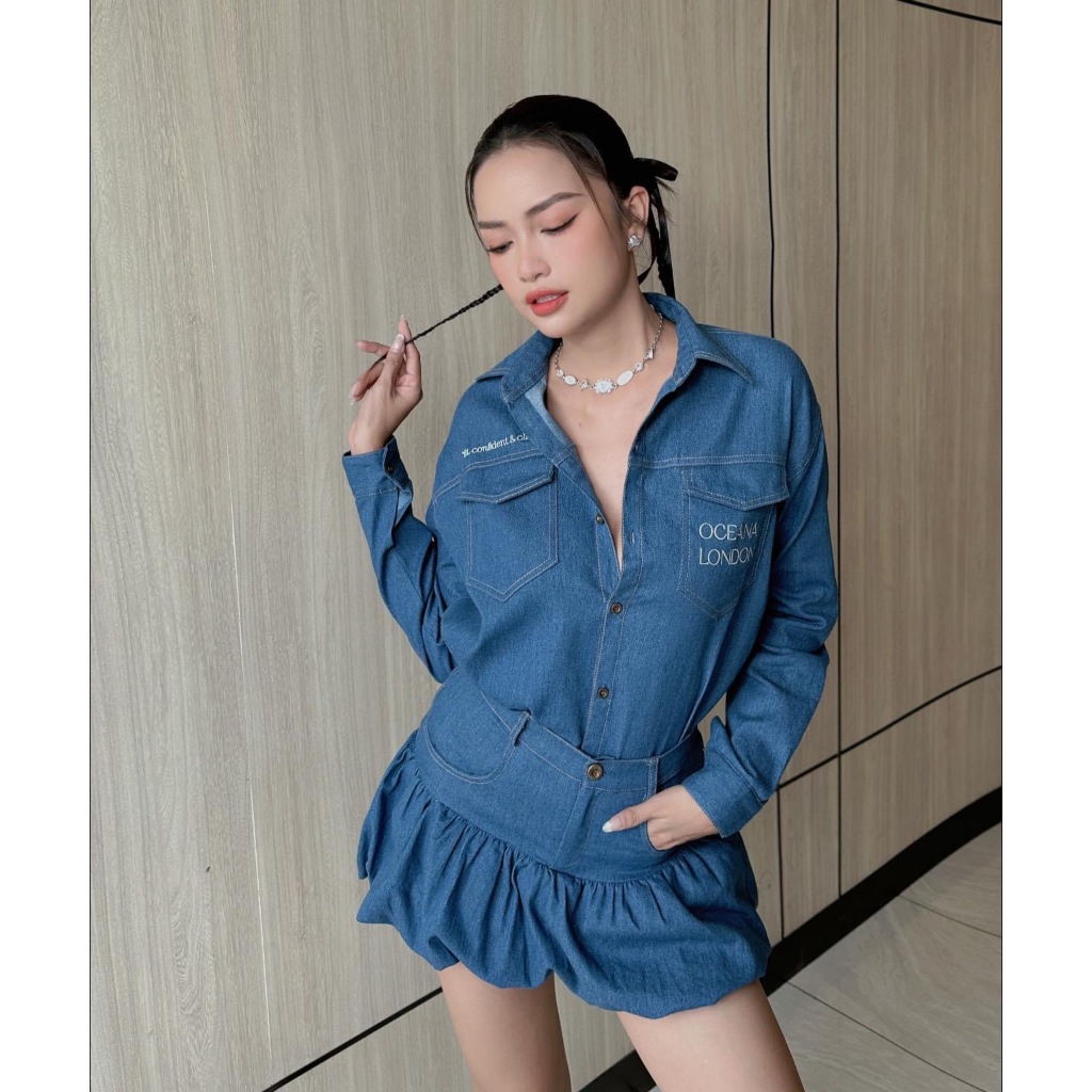 กระโปรง Risa Denim Oceana London