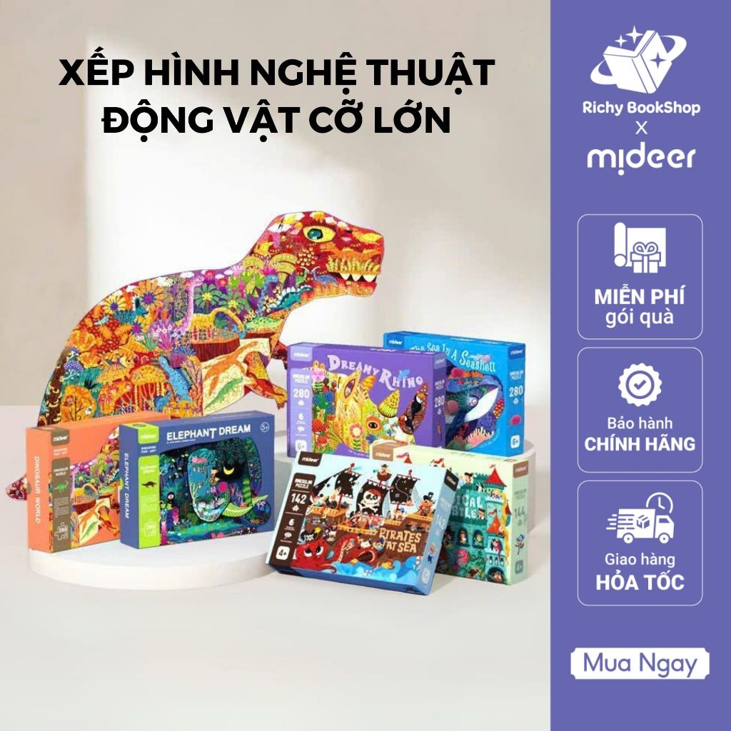 MIDEER มิเดียร์ ปริศนารูปสัตว์ขนาดใหญ่ - มิเดียร์ ปริศนารูปสัตว์ขนาดใหญ่