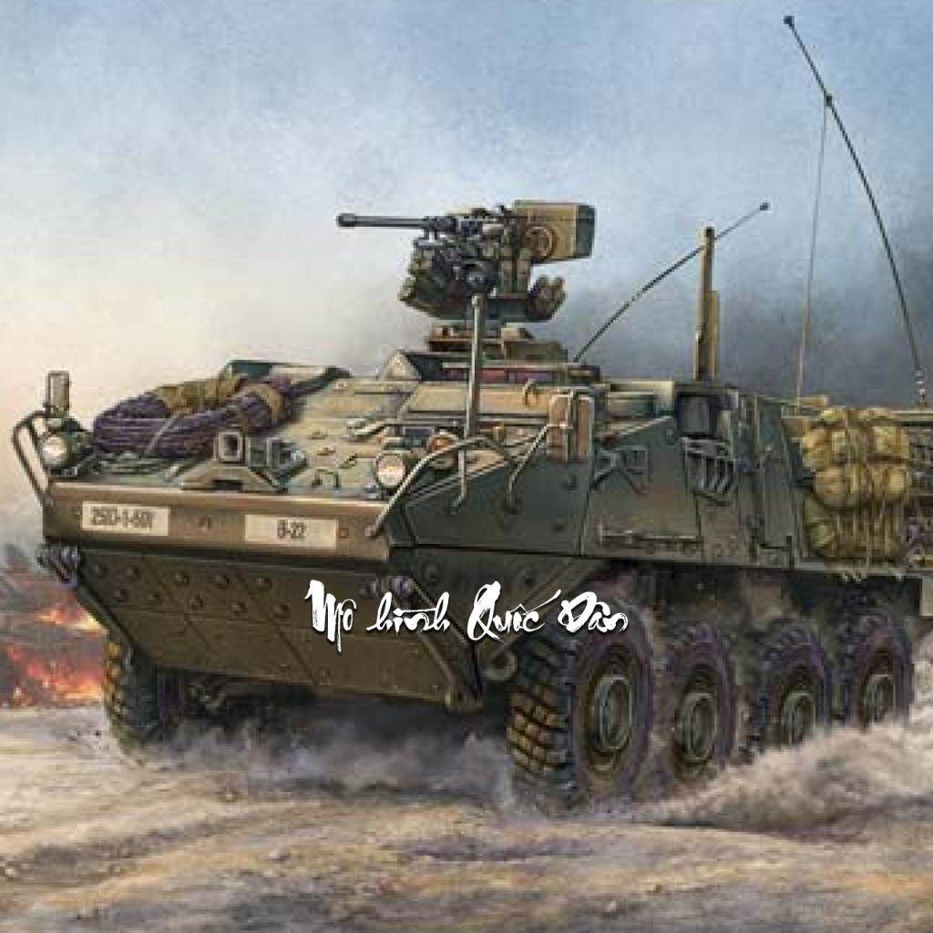 โมเดลทหาร | M1126 ชุดโมเดลยานพาหนะต่อสู้ Stryker | อัตราส่วน: 1/35 | ทรัมเป็ต |