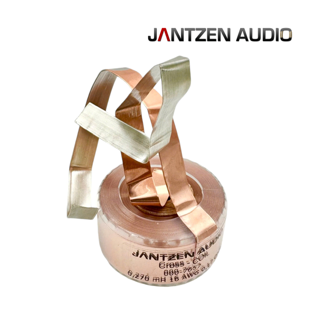 Inductor 0.27mH CROSS COIL ฟอยล์ทองแดง by Jantzen-Audio (เดนมาร์ก) ราคา 1 ม้วน