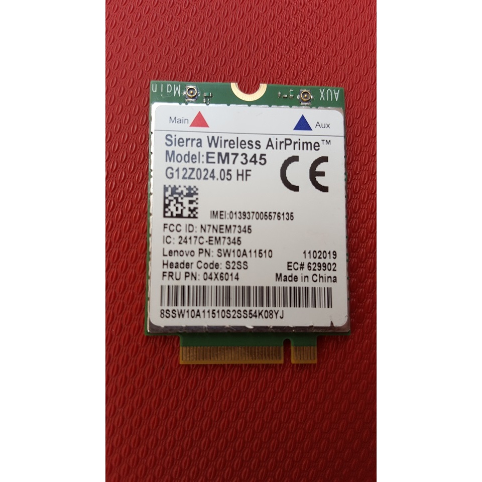 การ์ด 4G wwan ภายใน, สําหรับ Lenovo X250,T450,T550,W550, W541,L440, L450, L540 แล็ปท็อป