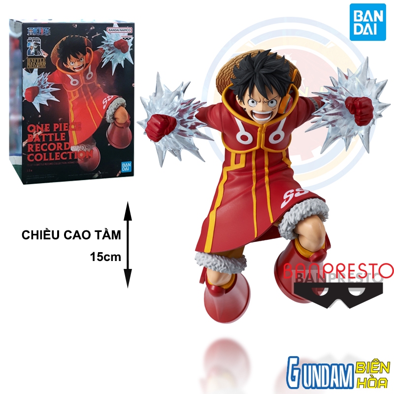 Banpresto ONE PIECE BATTLE RECORD COLLECTION ฟิกเกอร์-MONKEY.D.LUFFY-