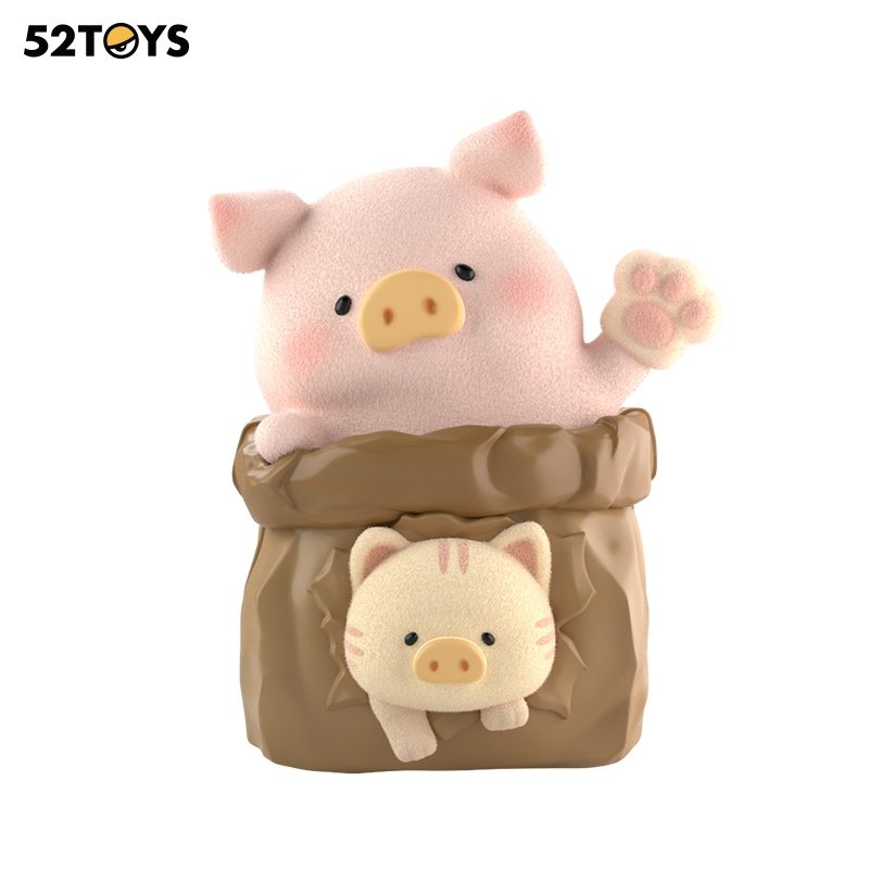 Blind Box, Lulu The Piggy Caturday Series Blind Box Figure Toy - 52TOYS