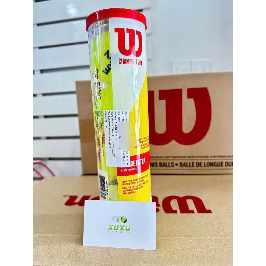 ลูกเทนนิส Wilson Red 4 ลูกเทนนิสแชมป์ wilson