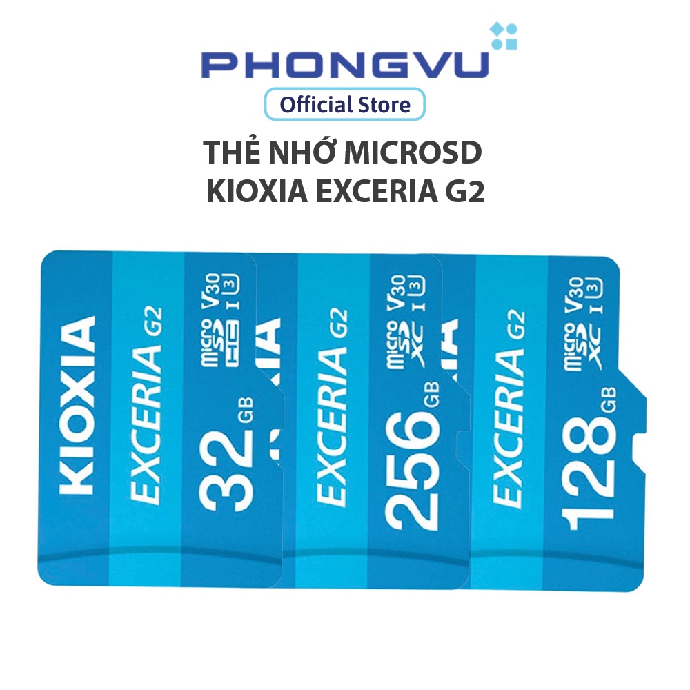 การ์ดหน่วยความจํา MicroSD Kioxia Exceria G2 - 60 เดือน