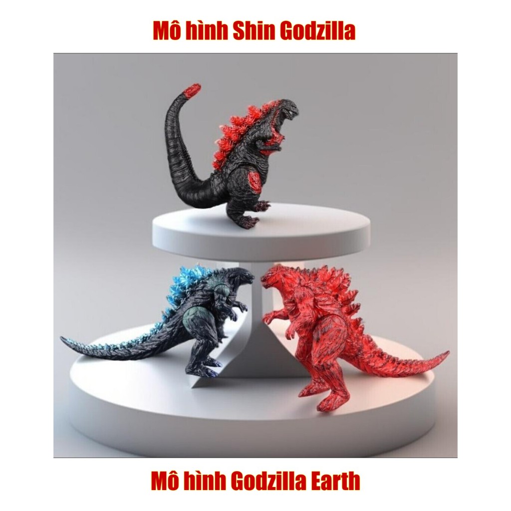 Shin Godzilla Earth Monster ของเล่นเด็กพร้อมข้อต่อที่สามารถเคลื่อนย้าย
