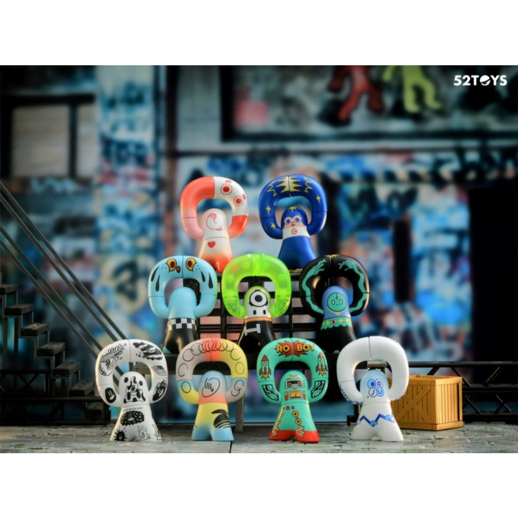 Blind Box, Q tage Series Blind Box Figure Toy - 52TOYS