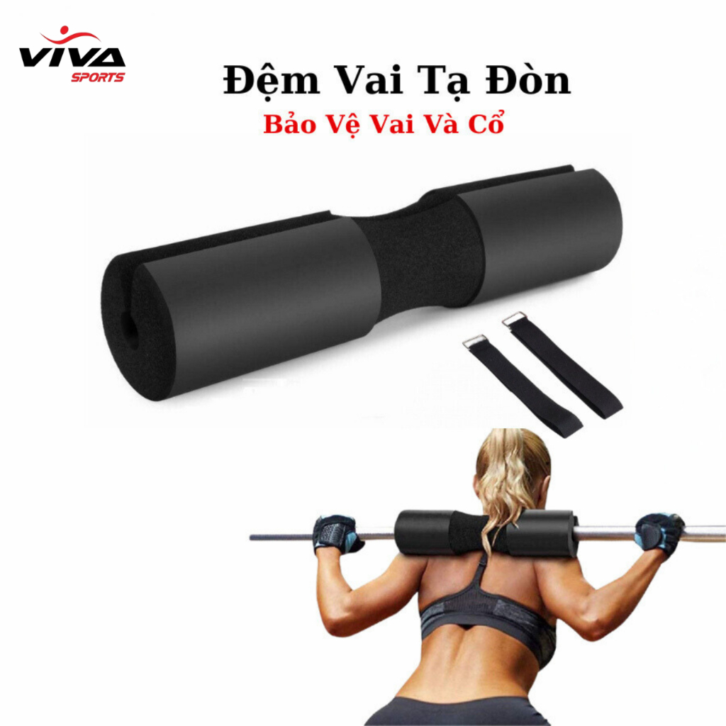 แผ่นยกน้ําหนัก โฟมยกน้ําหนัก - ป้องกันไหล่ รองรับหมอบ Hip Trust