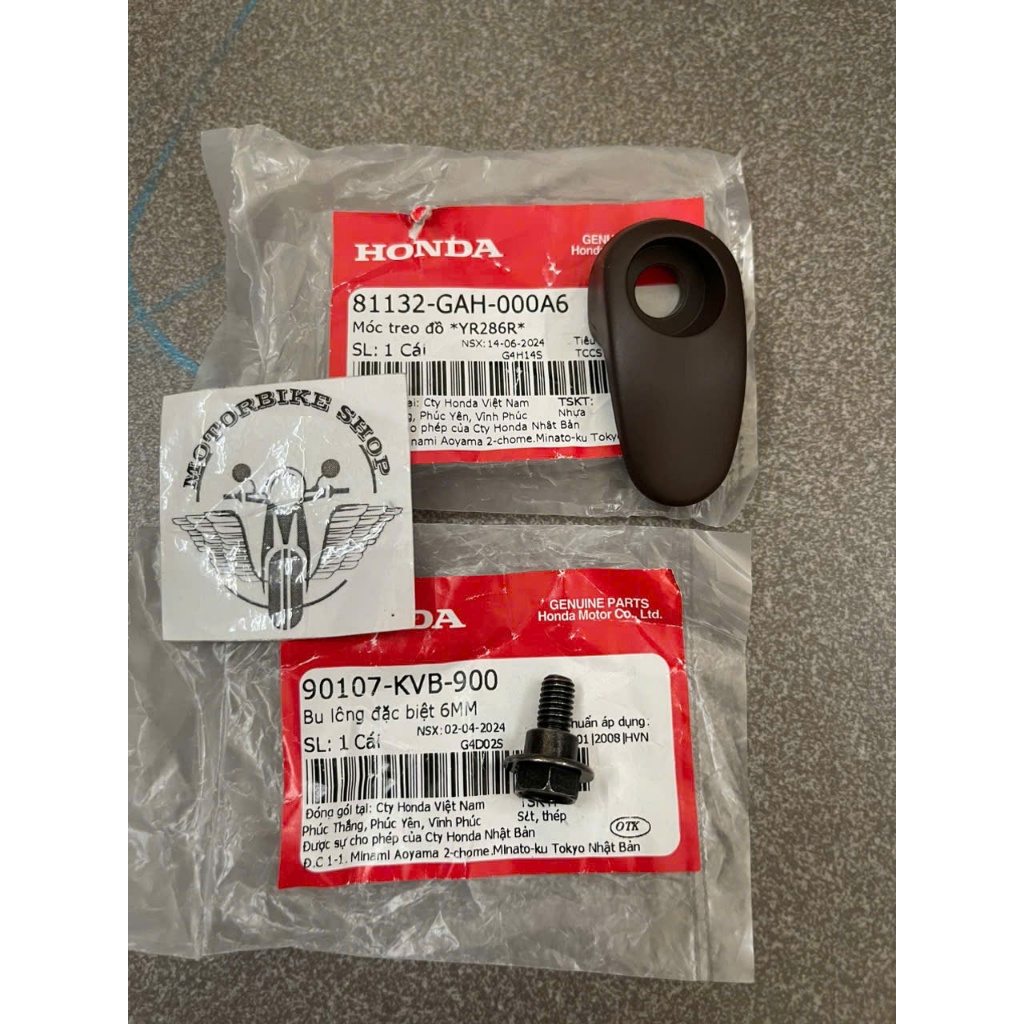 ที่แขวนของในรถยนต์ vario 160 vision 2015-2025 vario 2015-2018 scoopy 81132GAH000A6 81132GAH000ZW 901