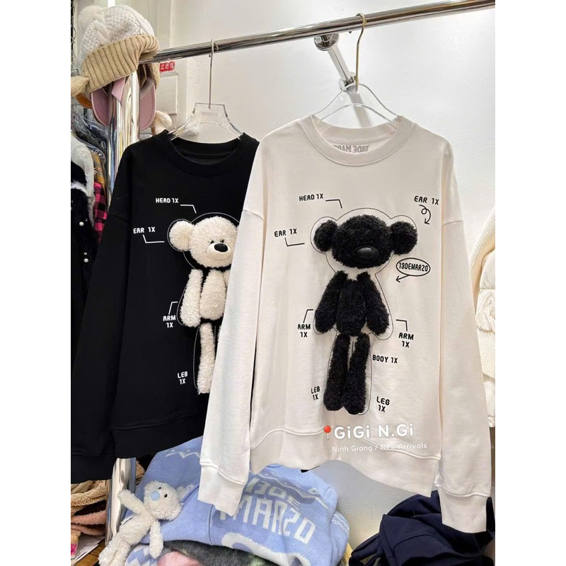 13DE MARZO BEAR SWEATSHIRT