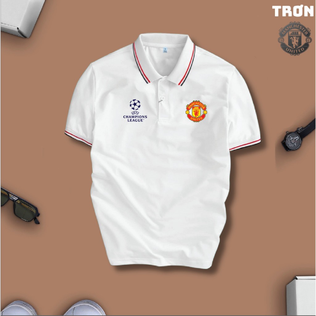 เสื้อโปโล Man UTD Club เสื้อยืดฟุตบอลกีฬาแฟชั่นผู้ชายและผู้หญิงคอปกแขนสั้น - TNG