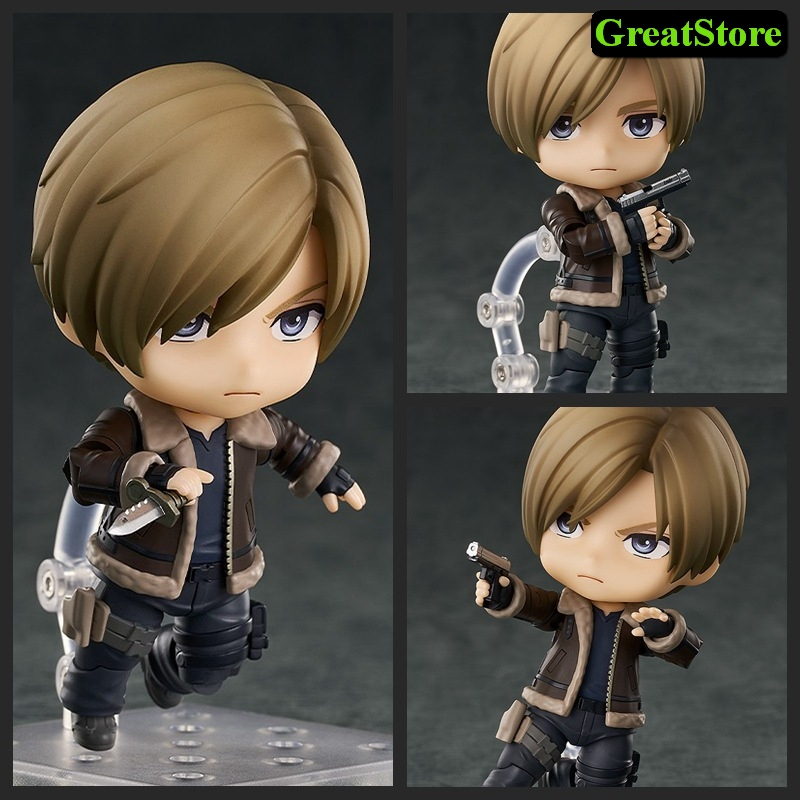 [ Available ] รุ่น Leon S Kennedy Resident Evil 4 Action Figure 2337 โหมด Q 10 ซม