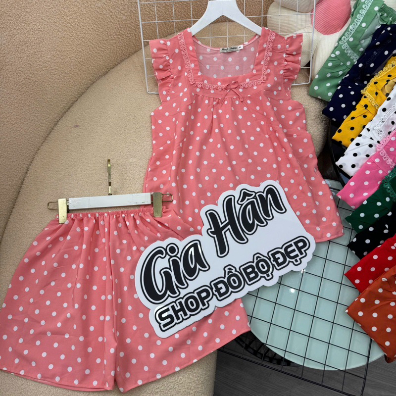 70กิโลกรัม-N03-ชุดต้นขาคอเหลี่ยมลายจุดกางเกงไม่มีกระเป๋าผ้าไหม100ง