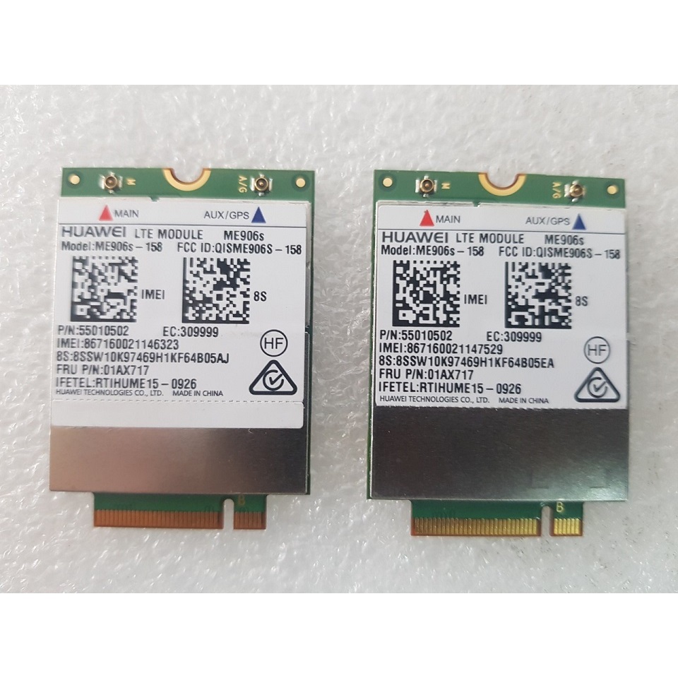 WWAN การ์ด 4G รุ่น ME906s สําหรับแล็ปท็อป Lenovo Thinkpad T560, L460, L560, T460, T460s, X260, X1 ca