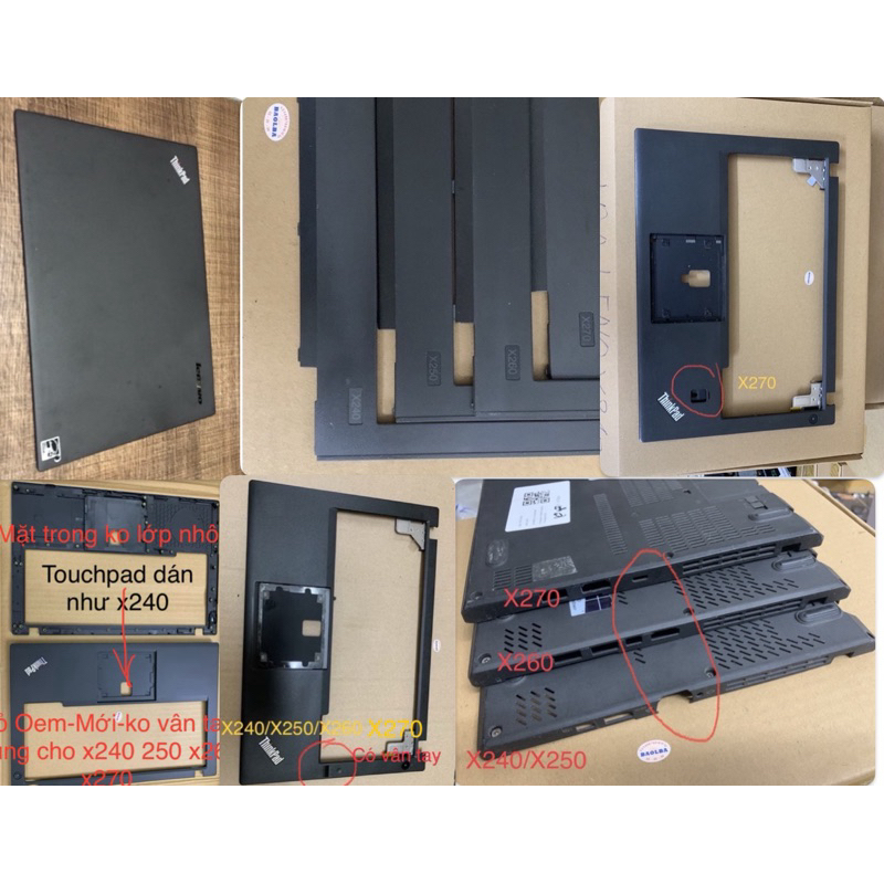 เคสแล็ปท็อป Thinkpad X240 x250 X260 X270