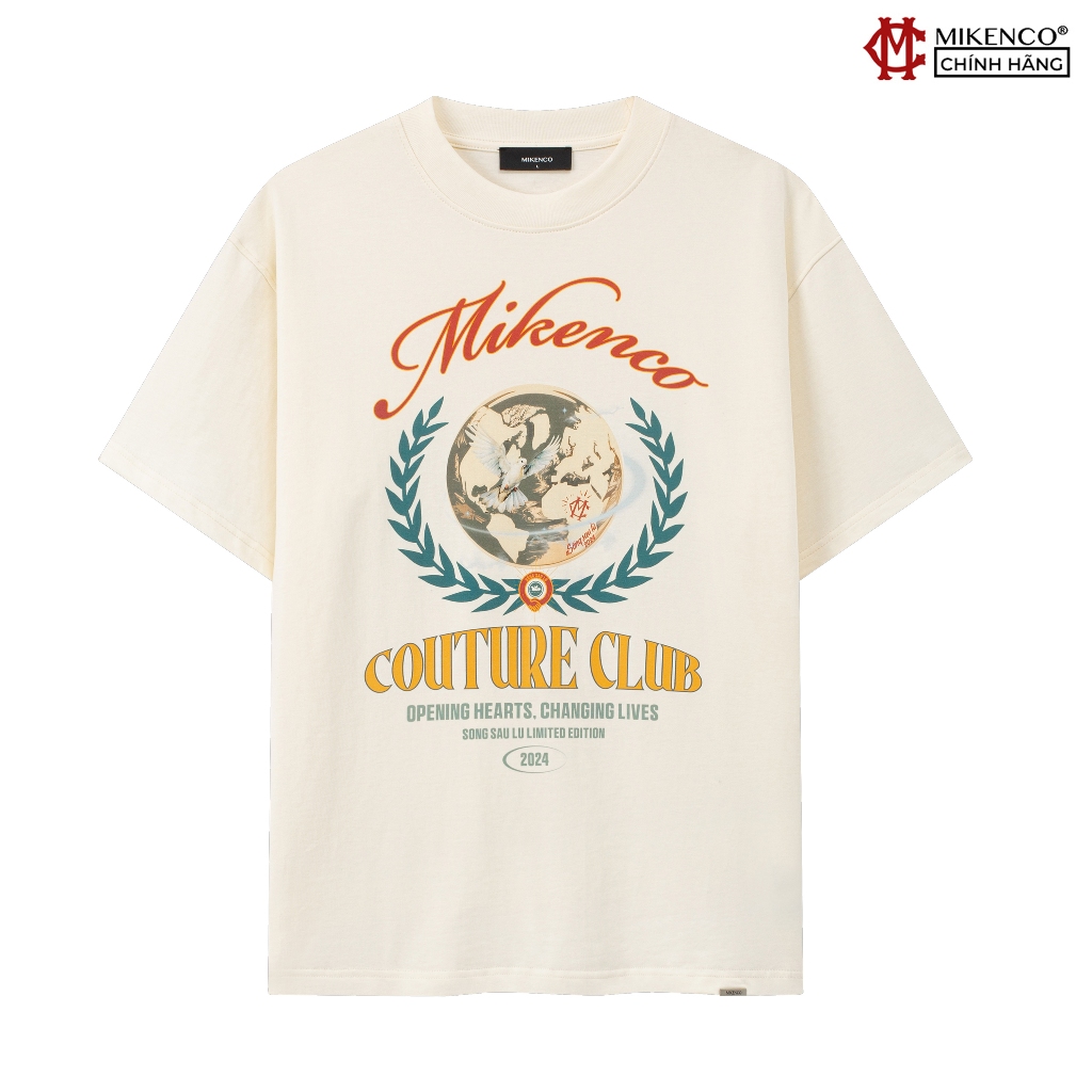 เสื้อยืด Mikenco Opening Hearts unisex