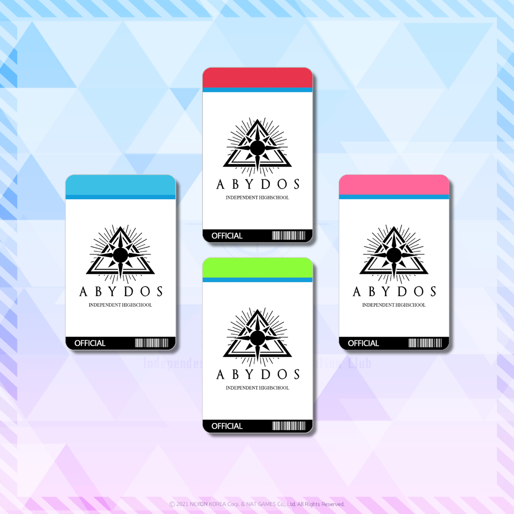 บัตรนักเรียน Abydos - Blue Archive