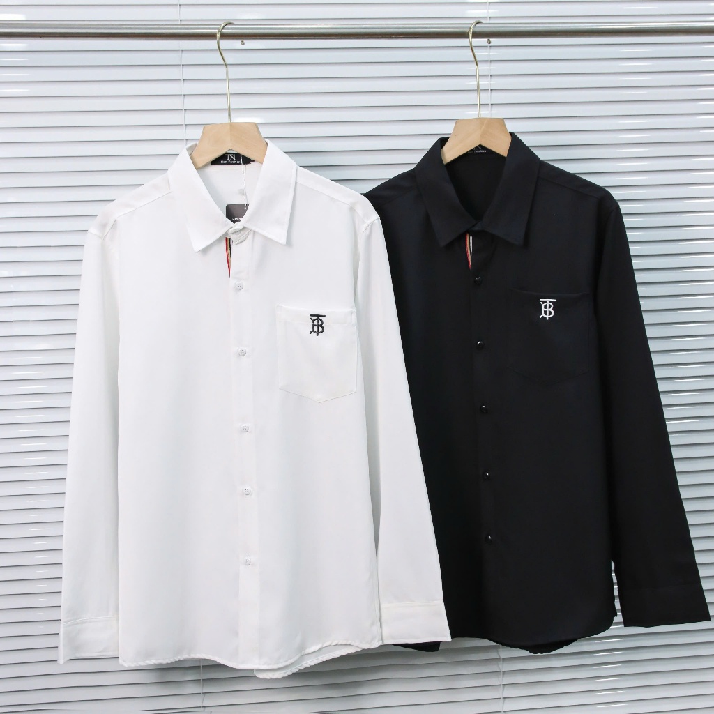 BT LONG-SLEEVE เสื้อเชิ้ตผู้ชาย, MANGO MATERIAL, MEDIUM FORM, LUXURY, สไตล์ ELEGANT BY MEC STORE