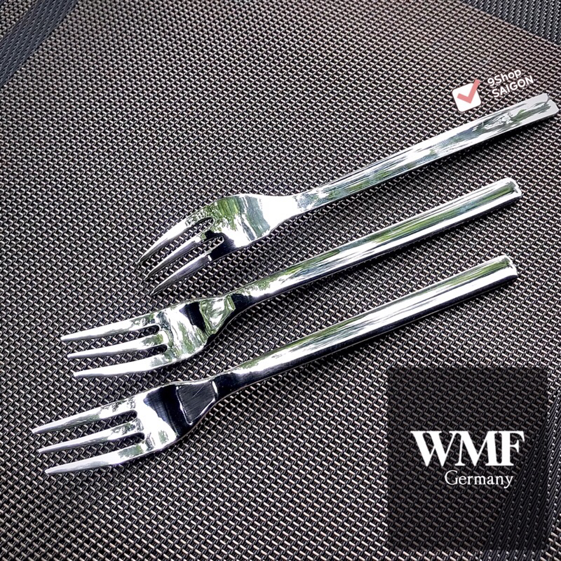 WMF Cromargan GERMANY - Combo of 03 ส้อมขนมหวาน/เค้กสแตนเลส Sus304 พรีเมี่ยม