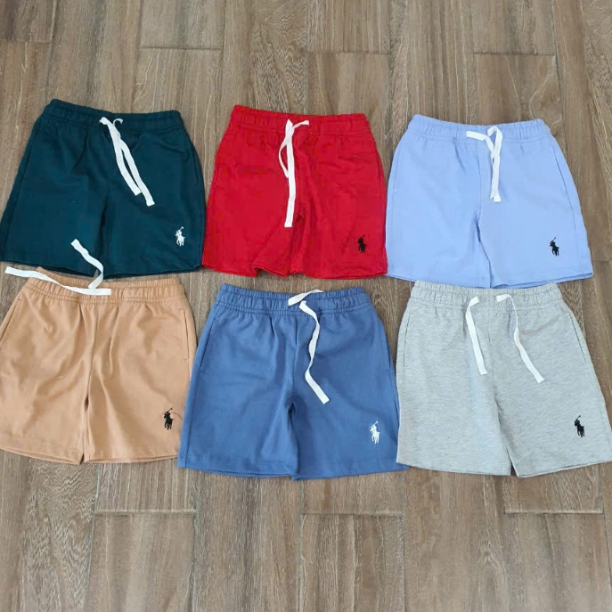 Pamkids P755 กางเกงขาสั้นผ้าฝ้ายเด็กผู้ชาย