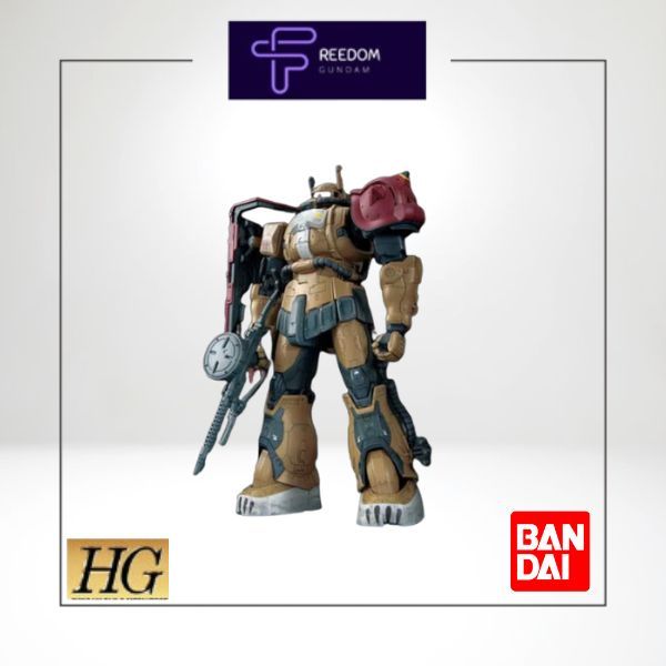 ของแท้ Bandai HG 1/144 Zaku II Solari Assembly Model