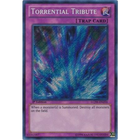 การ์ด Yugioh Torential Tribute - LCJW-EN294 - หายากลับ