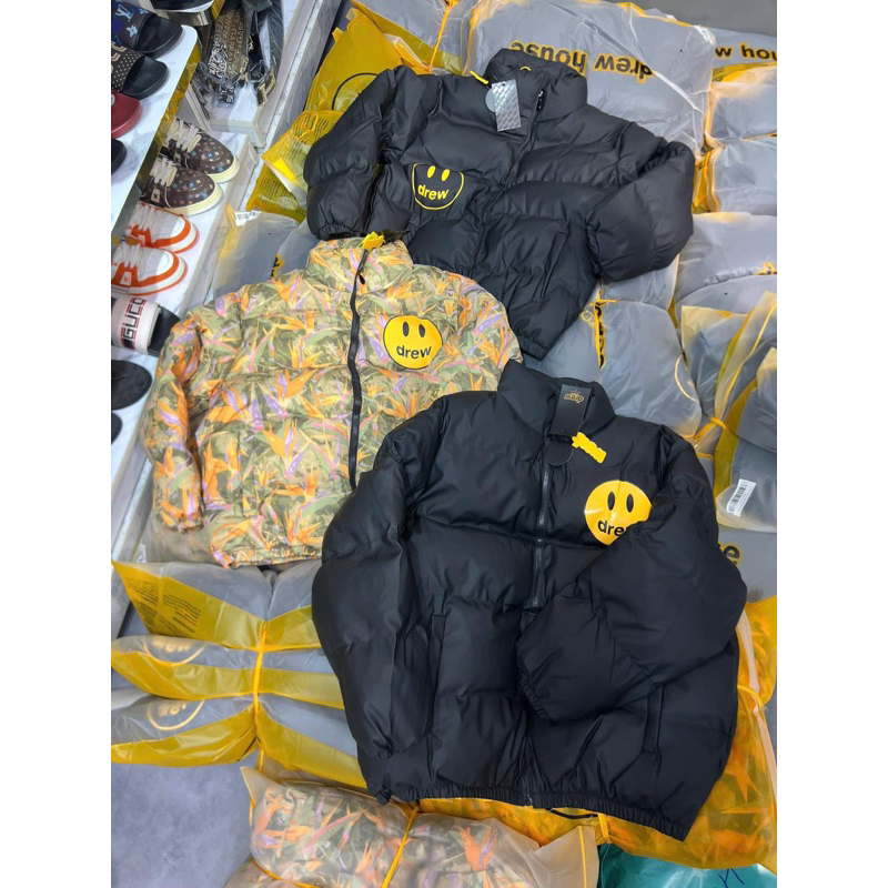 ️[คุณภาพสูง] - D@rew Life Jacket - Dr3w Fat Life Jacket Smiley Face Iconic Matte Life Jacket - รุ่นค