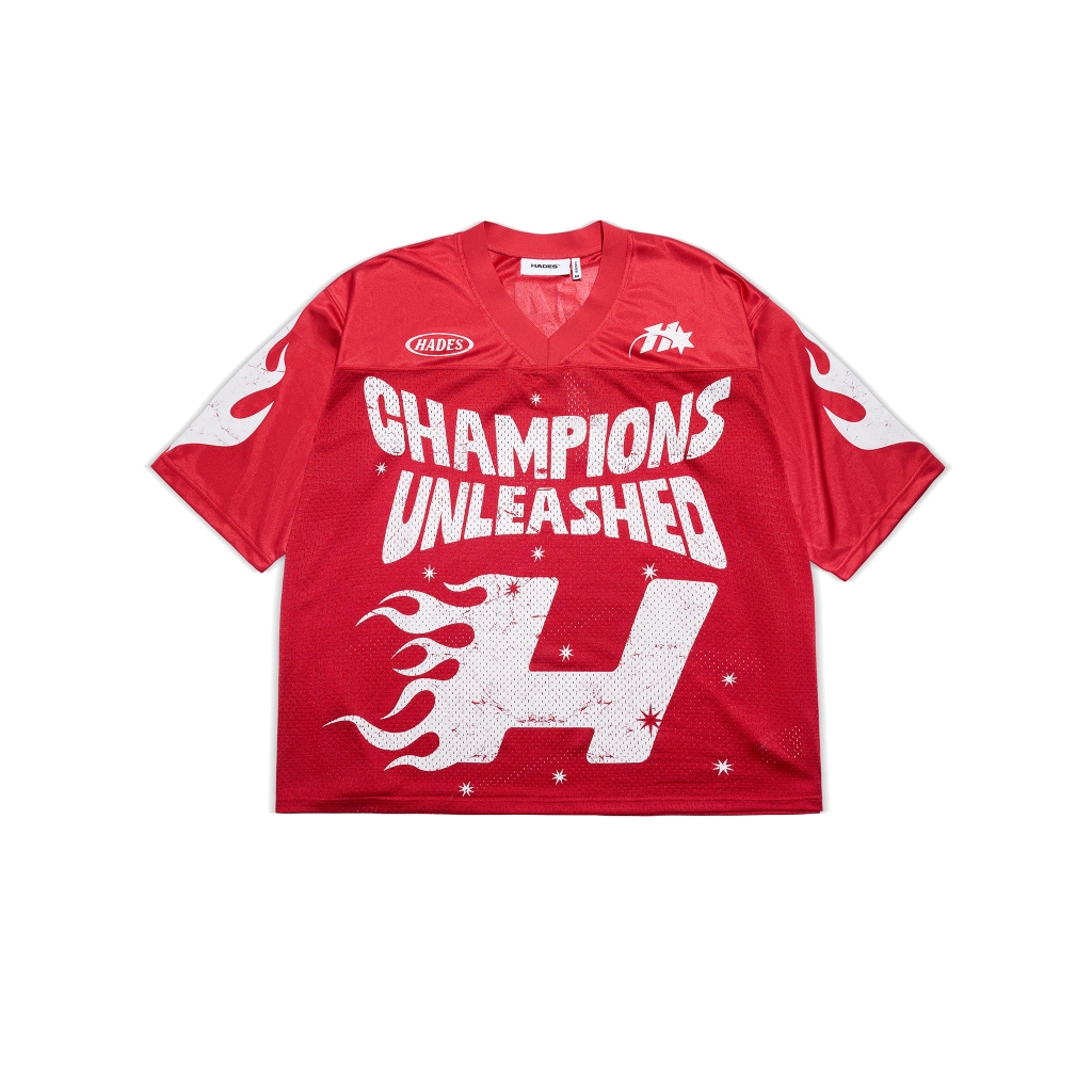 Unisex Althletic Mesh Jersey ผ้าตาข่าย - ยี่ห้อ HADES ของแท้
