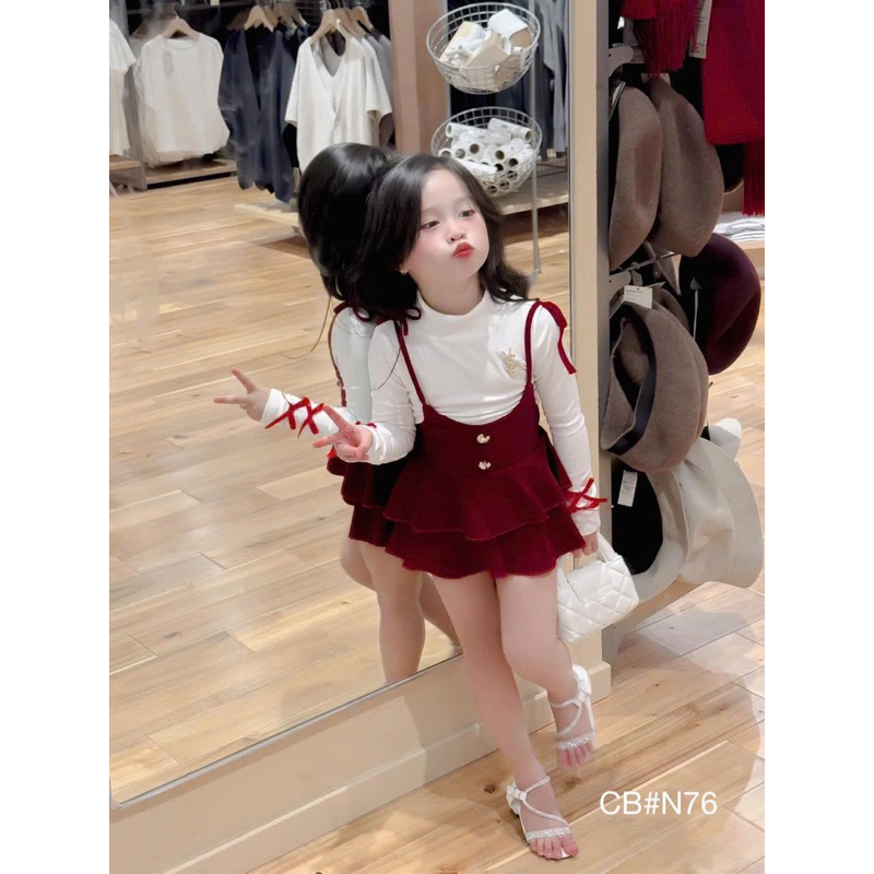 ชุดเอี๊ยมผ้ากํามะหยี่สําหรับเด็กทารก