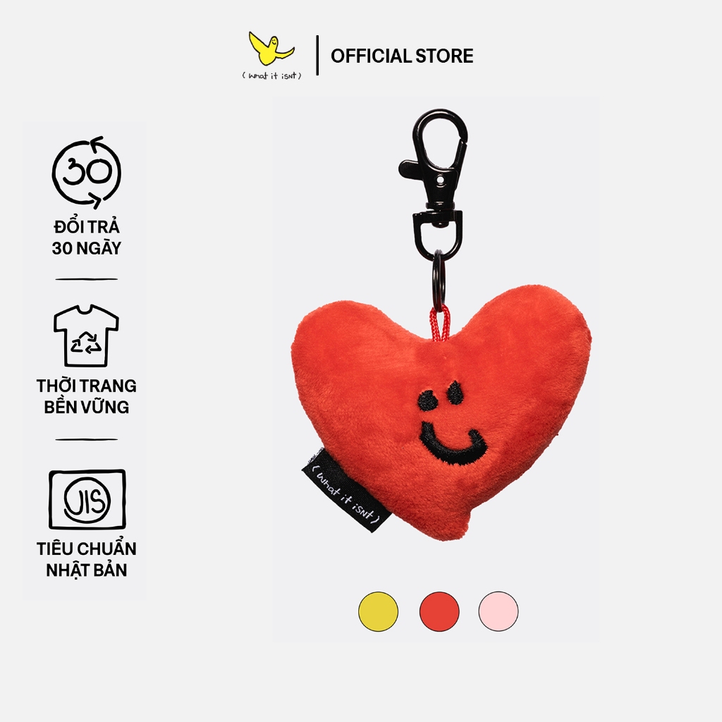 Lovey Heart พวงกุญแจตุ๊กตา isNt อะไร
