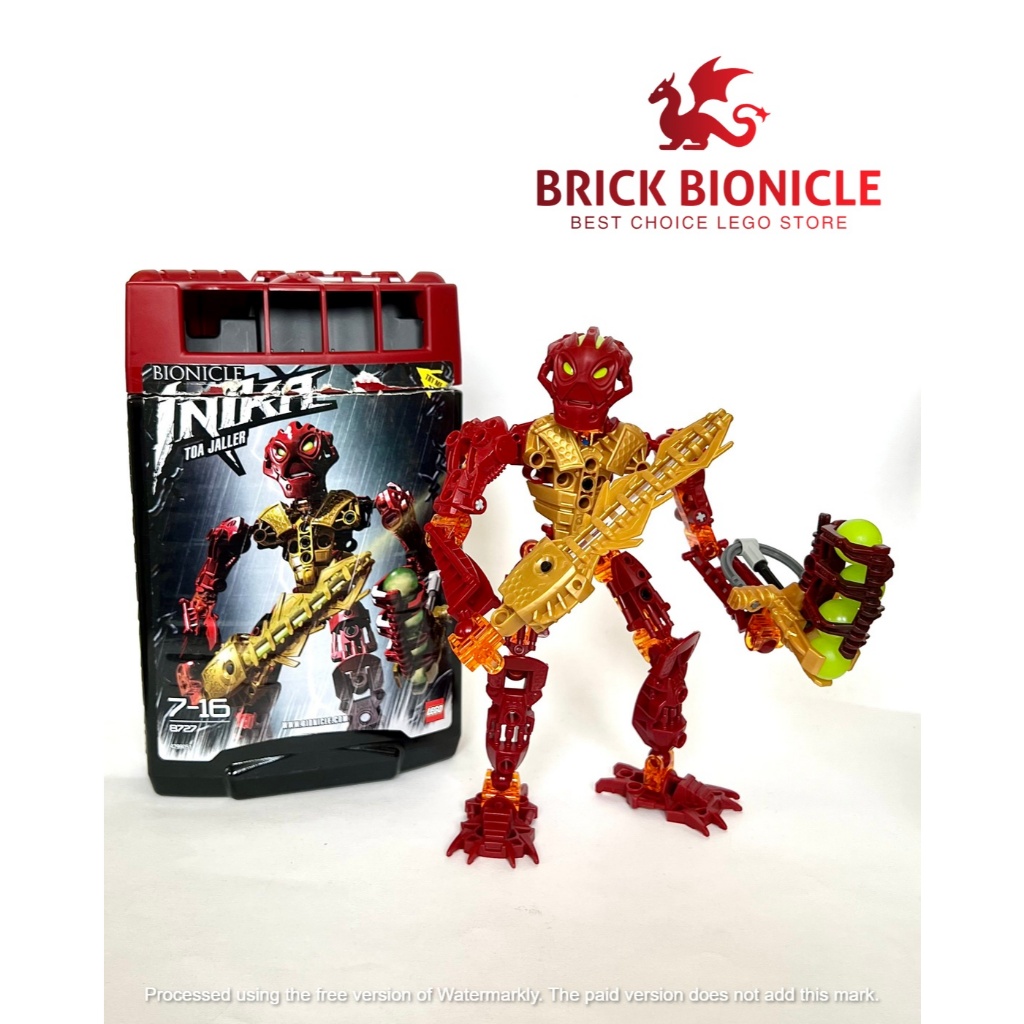 Lego BIONICLE REAL - LEGO BIONICLE INIKA ASSEMBLY TOY - 8727 TAO JALLER INIKA