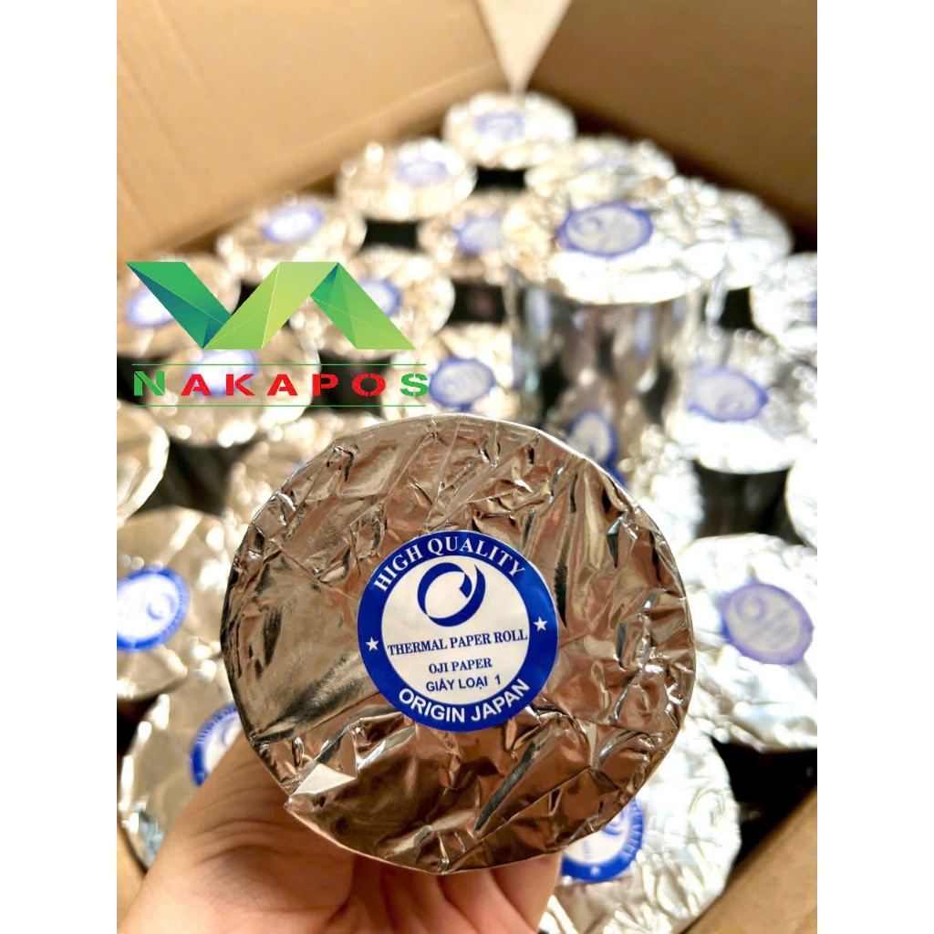 [COMBO 10 ม้วน] BILL PRINTING PAPER K80x80MM INVOICE PRINTING PAPER K80x80 สําหรับการพิมพ์เครื่อง Oc