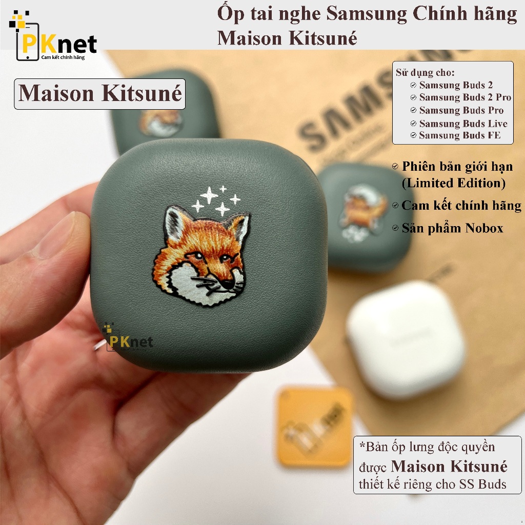 Samsung Buds 2 / Buds 2 Pro/ Buds Live/ Buds FE/ Buds Pro รุ่น Maison Kitsune ของแท้
