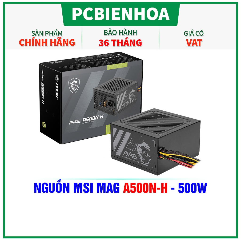 พาวเวอร์ซัพพลายคอมพิวเตอร์ MSI MAG A500N-H-36T