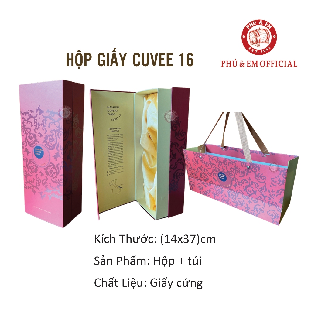 กล่องของขวัญ Masseria Doppio Passo Cuvee 16
